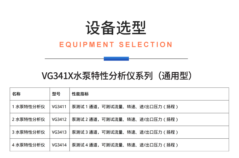 威格新品-VG3400系列水泵特性分析儀 廠家直銷 質(zhì)量保障插圖31